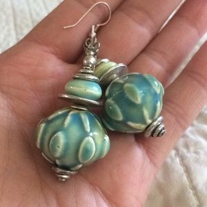 Ceramic earrings